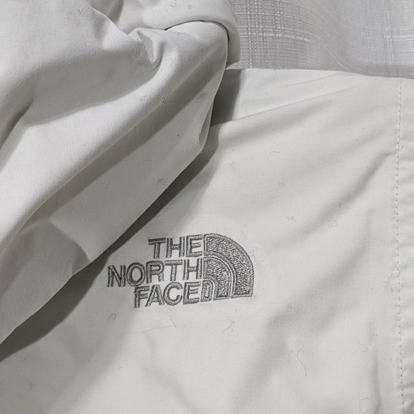 Girls THE NORTH FACE Hyvent 550 Belted Hooded Goose Down JACKET Parka Sz 5 - Picture 11 of 15